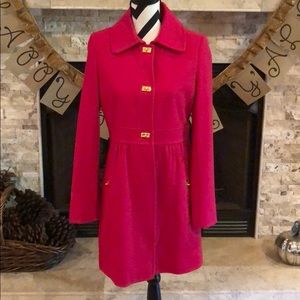 Gorgeous DKNY Hot Pink Coat